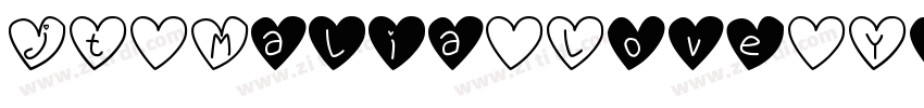 JT Malia Love You字体转换